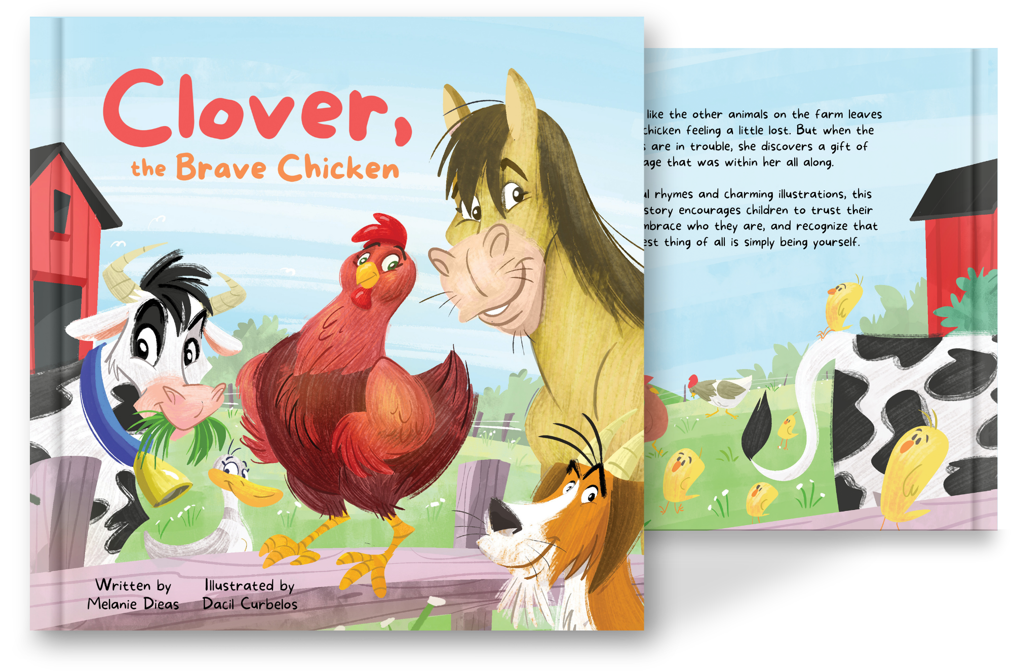 Clover, the Brave Chicken